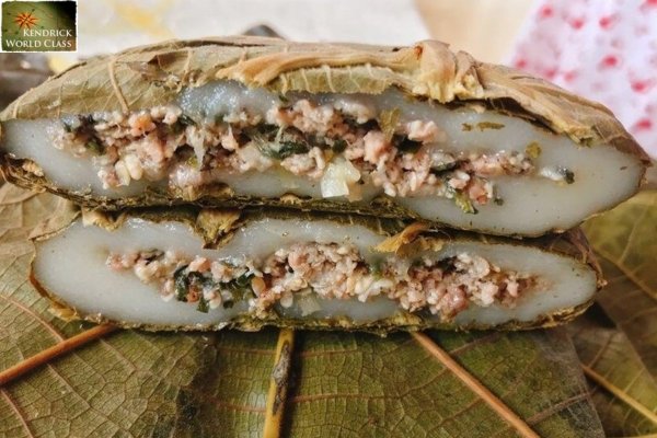 Bánh Nếp Tày Nhân Trứng Kiến